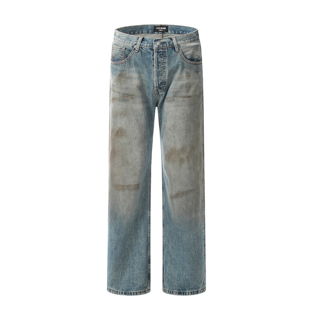 Vintage Wash Denim Jeans | SATC Project Denim Trousers