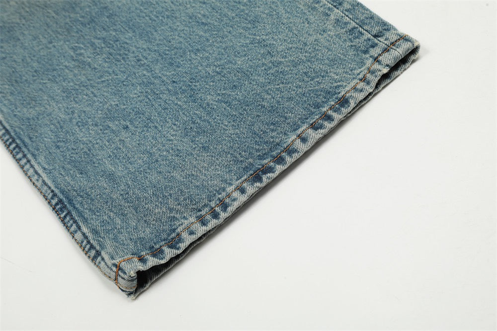 Vintage Wash Denim Jeans | SATC Project Denim Trousers