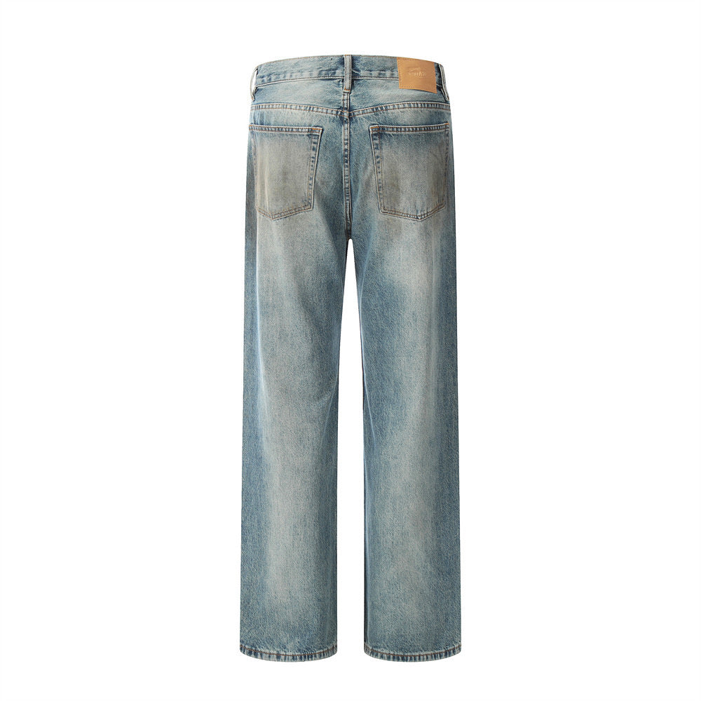 Vintage Wash Denim Jeans | SATC Project Denim Trousers