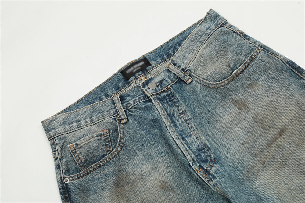 Vintage Wash Denim Jeans | SATC Project Denim Trousers