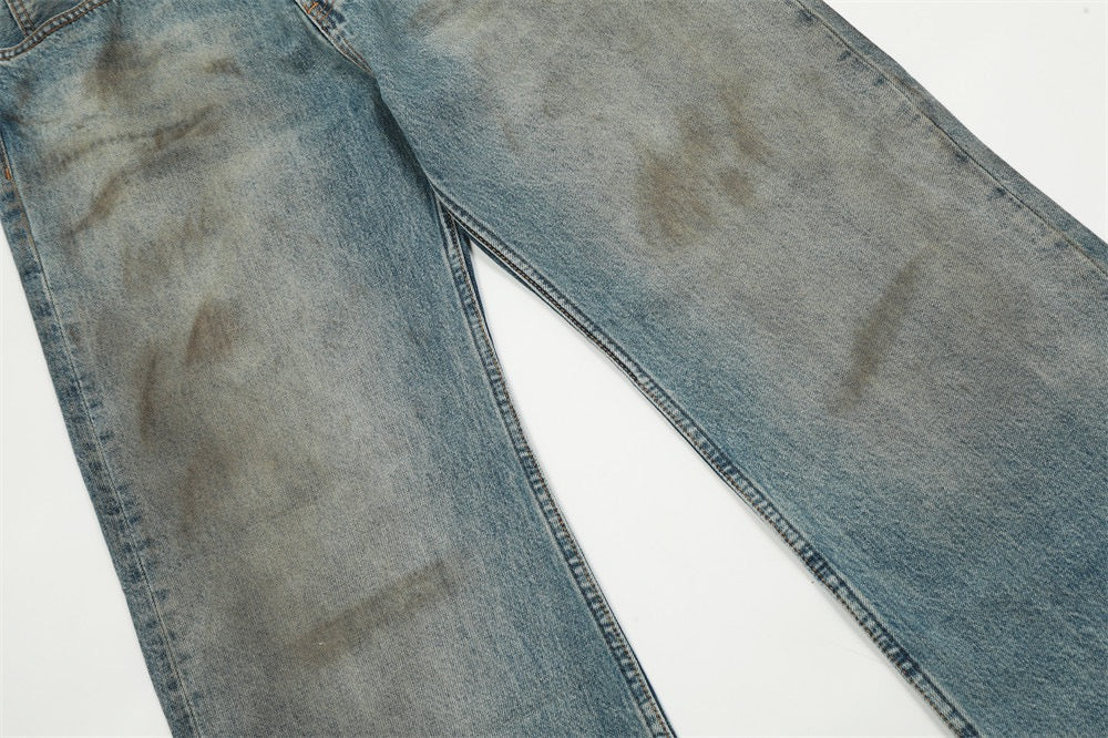 Vintage Wash Denim Jeans | SATC Project Denim Trousers